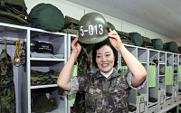 [포토] 육군훈련소 방문한 박영선 위원장
