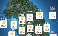 [우리 동네 날씨] 오늘 날씨는 '태풍 할롱' 소멸 후 전국 맑음