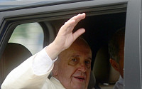 [포토]프란치스코 교황, 평화와 화해를 위한 미사 집전