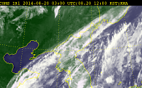 [오늘 날씨] 실시간 위성사진 보니 내일까지 비는 계속