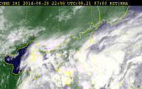 [오늘 날씨] 실시간 위성사진 보니 아직도 먹구름 잔뜩