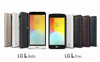 LG전자, 3G시장 겨냥한 보급형 스마트폰 ‘L피노·L벨로’ 공개