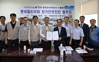 롯데월드타워, 한국전기안전공사와 업무협약 체결