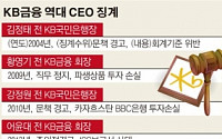 징계 불명예 퇴진…KB금융 ‘CEO 잔혹사’