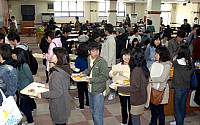 [포토] 붐비는 대학 학생식당