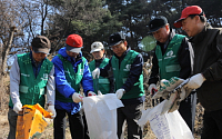 [포토] 한수원 '1일 쓰레기 줍기' 봉사활동