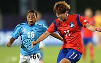 한국 인도, 10-0 리드…’오늘은 한국 축구 승리의 날’
