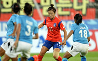 여자축구 한국 인도, 10-0 대승…북한 女축구 FIFA랭킹과 비교해보니