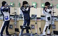남자 25m 속사권총 단체전 1위…한국 21번째 금메달 명중 [인천아시안게임]