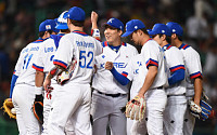 한국 야구 대표팀, “대만 나와!” [인천아시안게임]