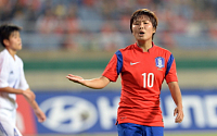 지소연 여자축구 한국 북한 선봉장...&quot;카리스마 작렬&quot;[인천AG]