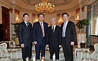 효성 경영진, 베트남 공산당 서기장 만나 경제협력 방안 논의