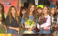 태티서, '할라'로 '뮤직뱅크' 1위 후 이수만에 감사 &quot;SM 식구들에 영광&quot;