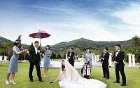 박인비 결혼, 웨딩화보 콘셉트 ‘골프’…예비남편 남기협 외모 “훤칠하네”