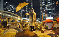 [포토] 홍콩 시위 '홀로 남더라도…'