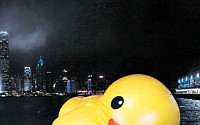석촌호수 고무오리, 과거 홍콩서 바람 빠져 잠수…네티즌 &quot;조류독감 걸렸다&quot;