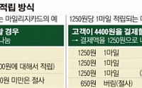 “낙전은 버린다” 항공 마일리지카드 꼼수