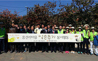 한국감정원, 10년째 자매결연 맺은 동네에서 일손돕기 나서
