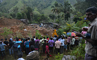 [포토]스리랑카 산사태, 100여명 사망 추정