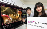 LG유플러스, U+ tv G4K UHD 신규 가입 이벤트