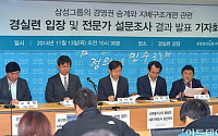 [포토]경실련 '삼성 경영권 승계와 지배구조개편관련 기자회견'