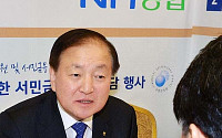 [포토] 서민금융 상담하는 김주하 농협은행장