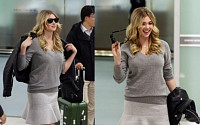미국 모델 케이트 업튼, '지스타 2014' 참석차 입국…'밝은 표정으로 눈인사'