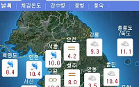 오늘 날씨 예보, 전국에 비·바람 '우산 챙겨야'...다음주 영하로 '뚝'