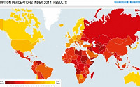 한국 국가청렴도 순위, OECD 회원국들로만 비교해보니 27위로 '최하위권'