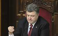 포로셴코 우크라이나 대통령 “9일, 동부 친러 반군과 휴전”
