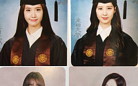 [포토] '소녀시대' 윤아ㆍ서현 굴욕없는 졸업사진 &quot;레전드급 미모&quot;