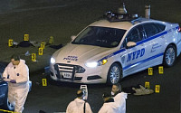 美 뉴욕경찰 2명 총격 사망…용의자는 자살한 듯