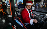 [포토] 루돌프 타요 버스는 운전기사는 '산타'