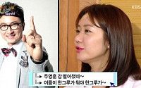 '해피투게더' 한그루, 본명 때문에 주영훈이 악플...'압유'도 악플 원인 "닮고 싶어서 닮았나"