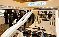 삼성SDI, 美 모터쇼에서 자동차용 배터리·첨단소재 공개