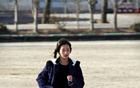 [포토] ‘진짜 사나이-여군특집2’ 윤보미, 힘든 기색 역력한 얼굴 ‘지친다 지쳐’