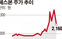 [SP]헤스본, 경영권 양도 앞두고 나흘째 하한가…이유는?