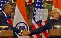 미국·인도 정상회담…“민간 핵협정·기후변화 협력 진전”