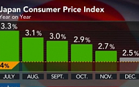 일본 소비자물가  5개월 연속 하락…BOJ 추가 부양책 내놓나
