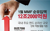 [데이터뉴스]1월 부동자금 증가.. MMF 전월대비 12.5조원 증가