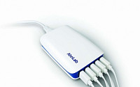 안랩, ‘휴대용’ 5포트 USB 멀티충전기 출시