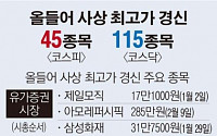 [데이터뉴스] 역대 최고가 경신 종목 속출..160개