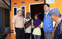 인도네시아에 삼성물산 1호 마을 완공