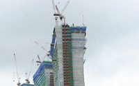 [포토] 쌍용건설 '55층 호텔' 상량식