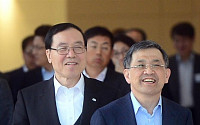 [포토]권오현-안충영, '2015 삼성전자 상생협력데이' 참석