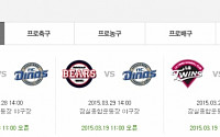 두산베어스, 2015 프로야구 개막전 입장권 예매 '티켓링크'서 오늘 오전 11시 시작