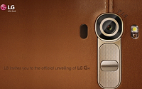 LG 'G4' 미디어 행사 초대장 공개… F1.8 조리개 탑재