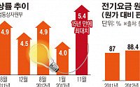 한전, 유가하락에도 '전기요금 현실화' 기조 유지…인상 검토하나