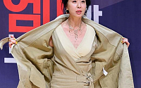 [포토] 김부선 '나 지금 벗어요' (JTBC '엄마가 보고있다' 기자간담회)