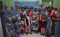 분당서울대병원-대우인터내셔널, 미얀마 얼굴기형 어린이 환자 50명 수술
